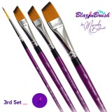 Blazin Brush by Marcela - Long Angled Set   